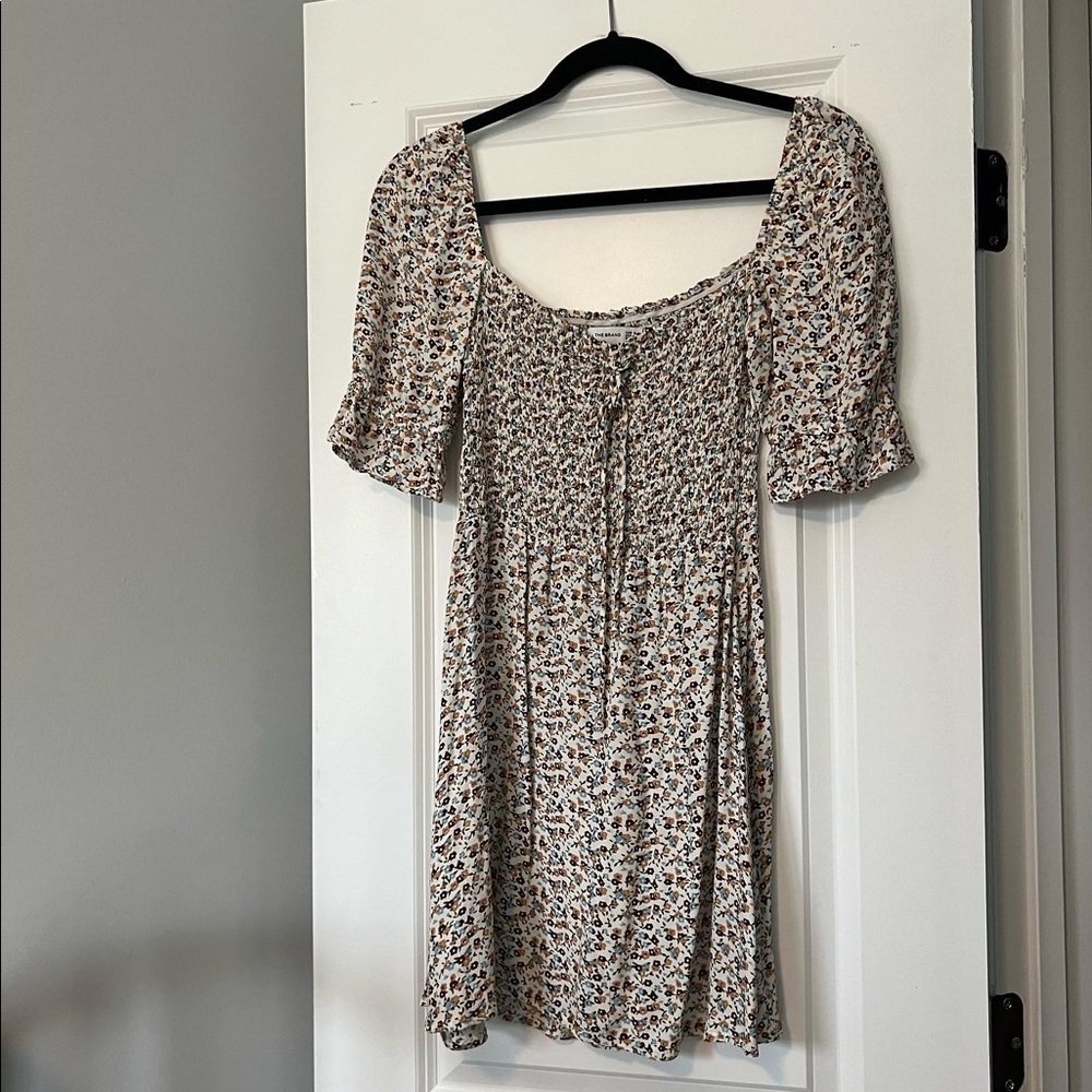 Faithfull the brand floral mini dress xs